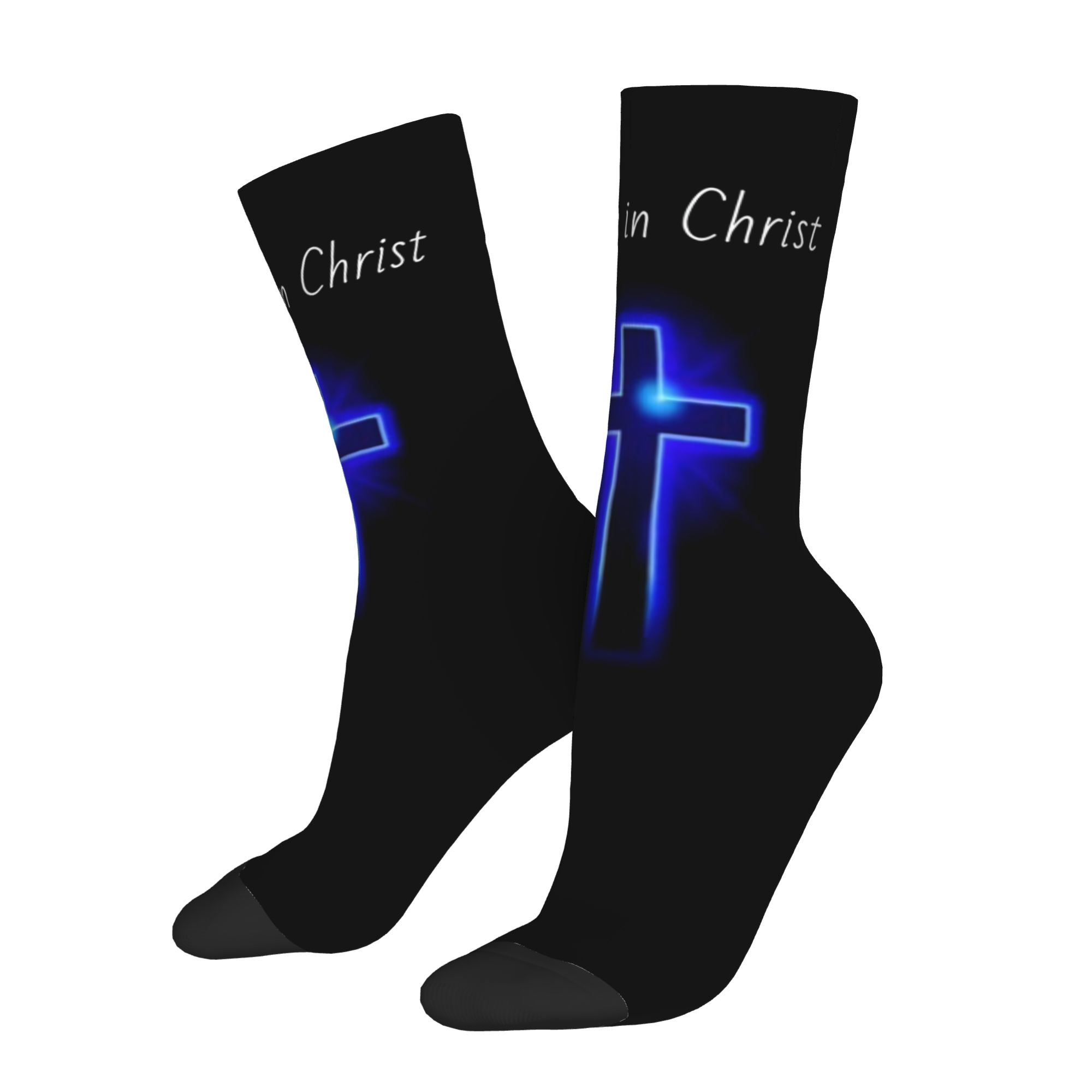 Custom Believe Jesus Christ Me - Dress Sock Men recension och pris