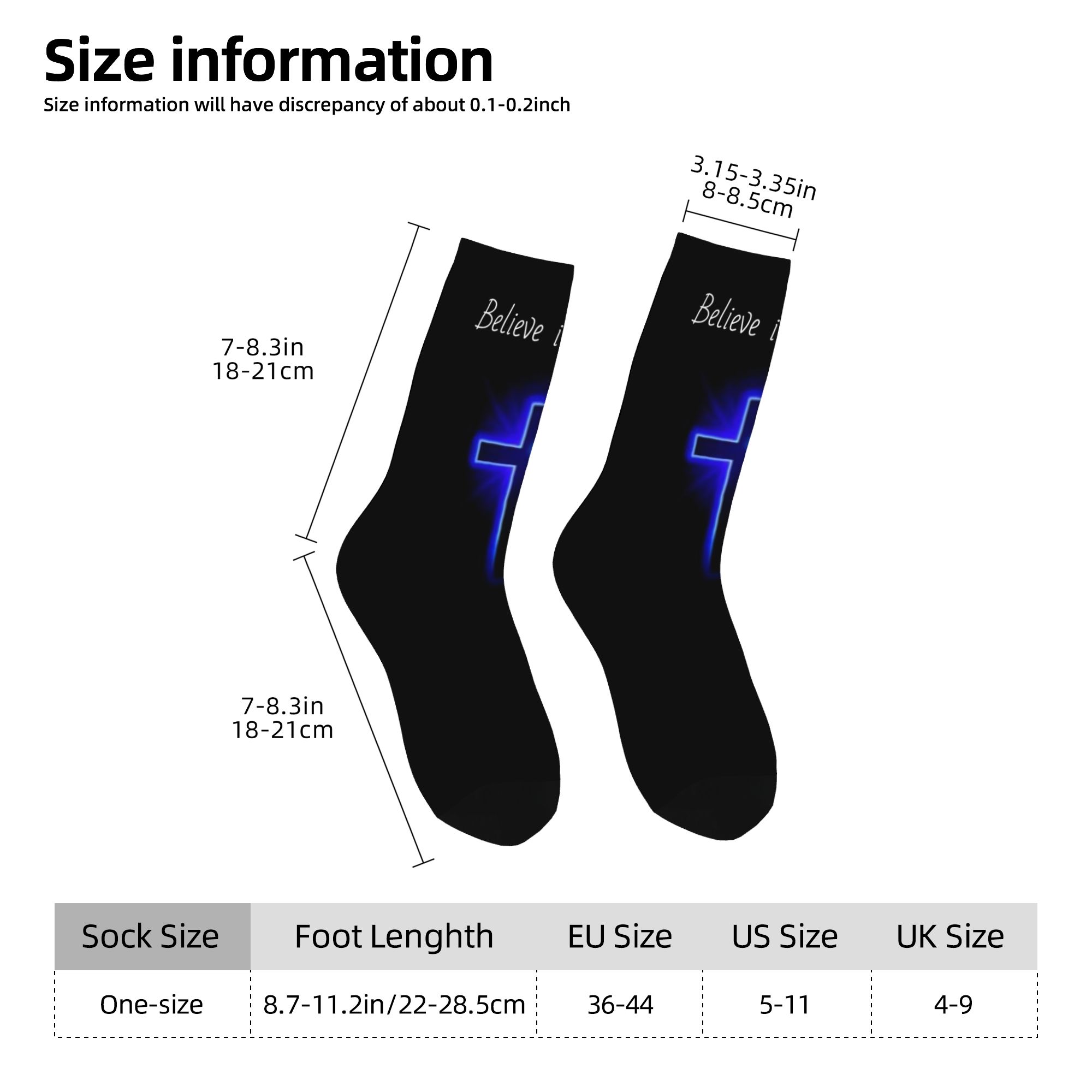 Custom Believe Jesus Christ Me - Dress Sock Men recension och pris