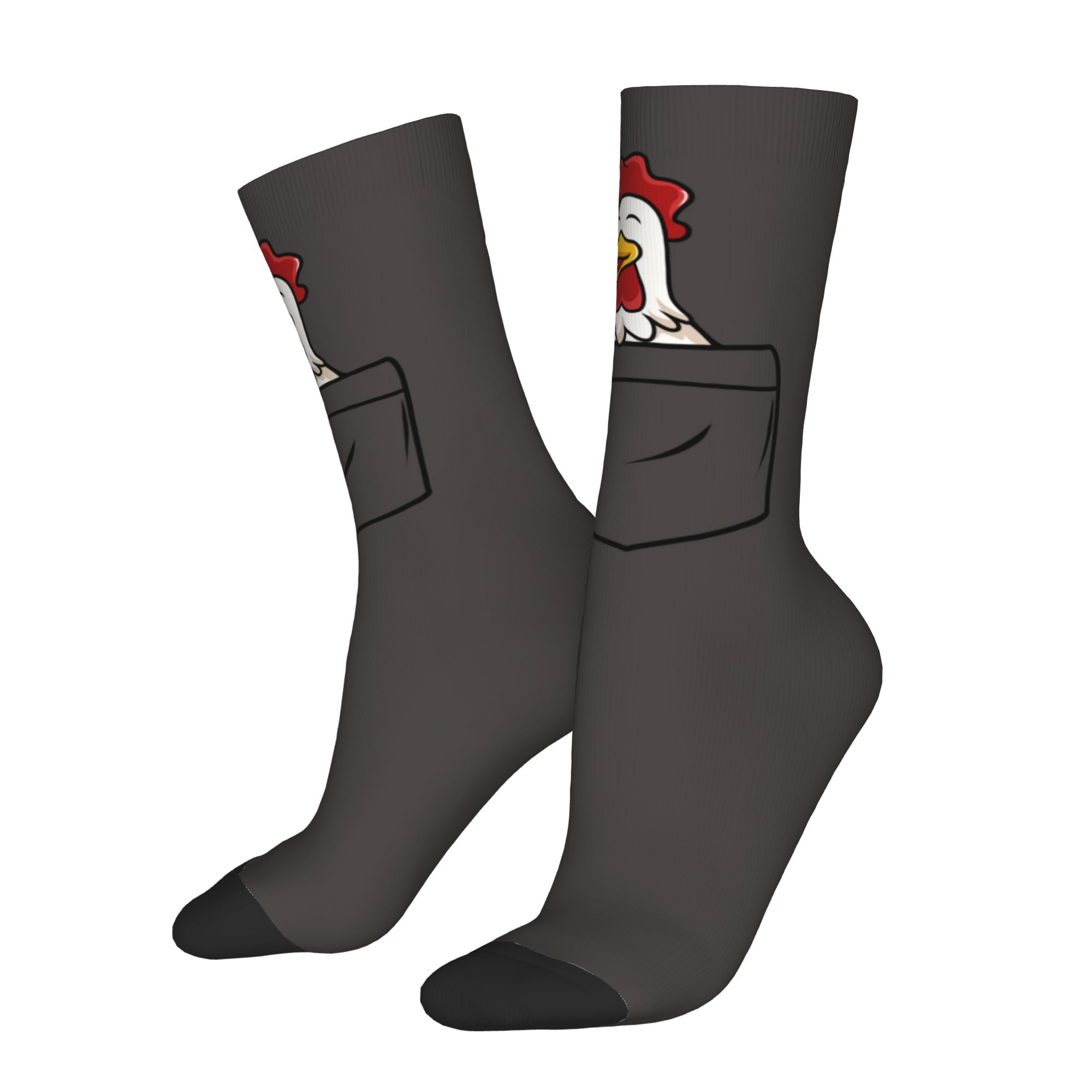 Custom Pocket Animal Rooster M - Dress Sock Men recension och pris