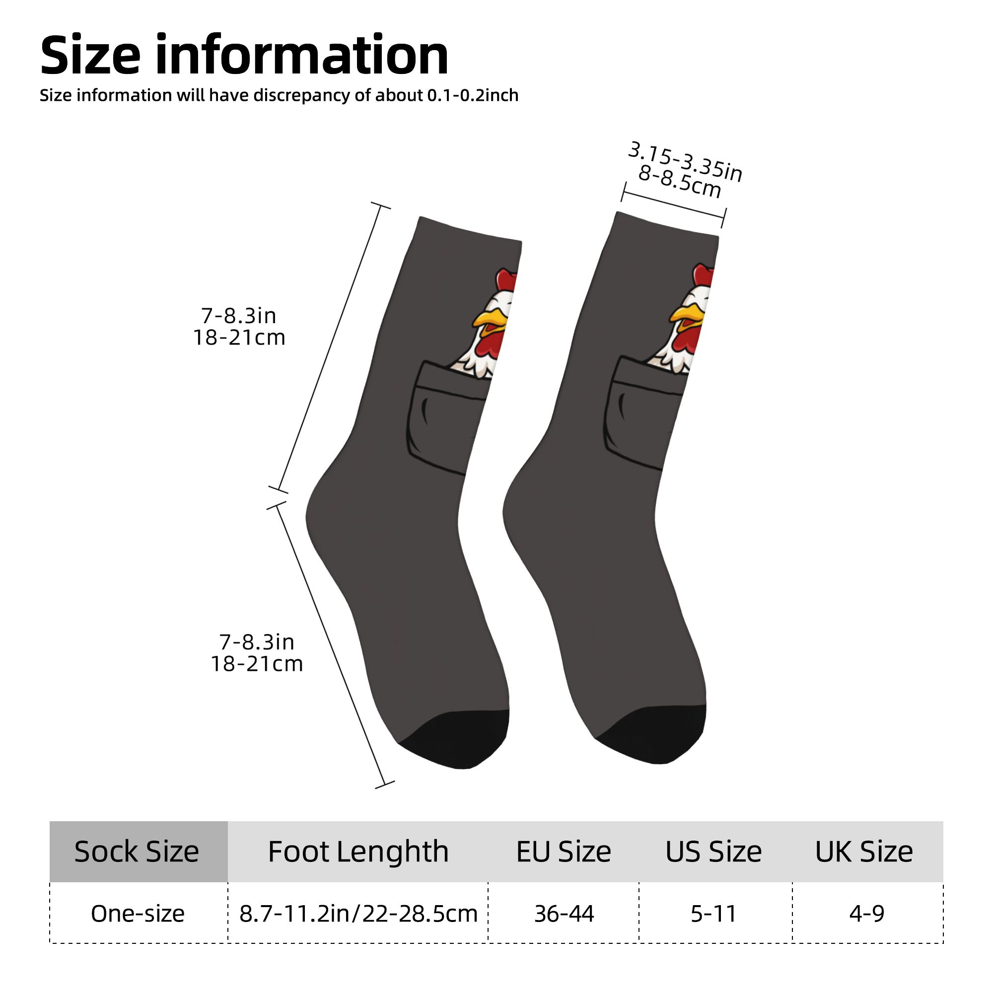 Custom Pocket Animal Rooster M - Dress Sock Men recension och pris